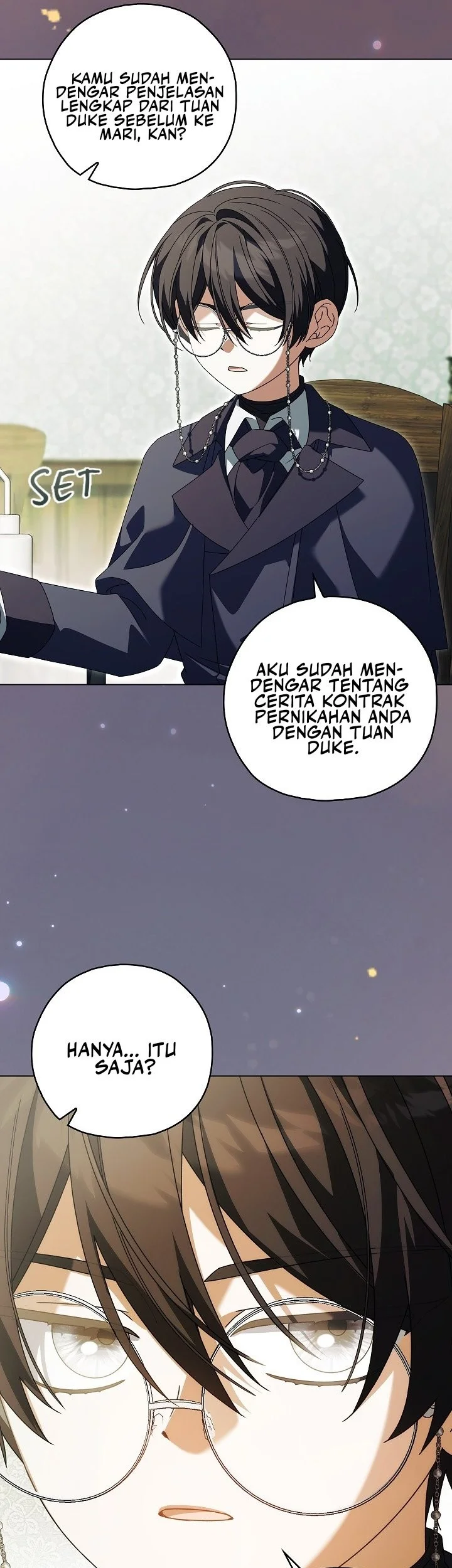 Looking for the Villainess’s Contract Husband Chapter 17 Gambar 32