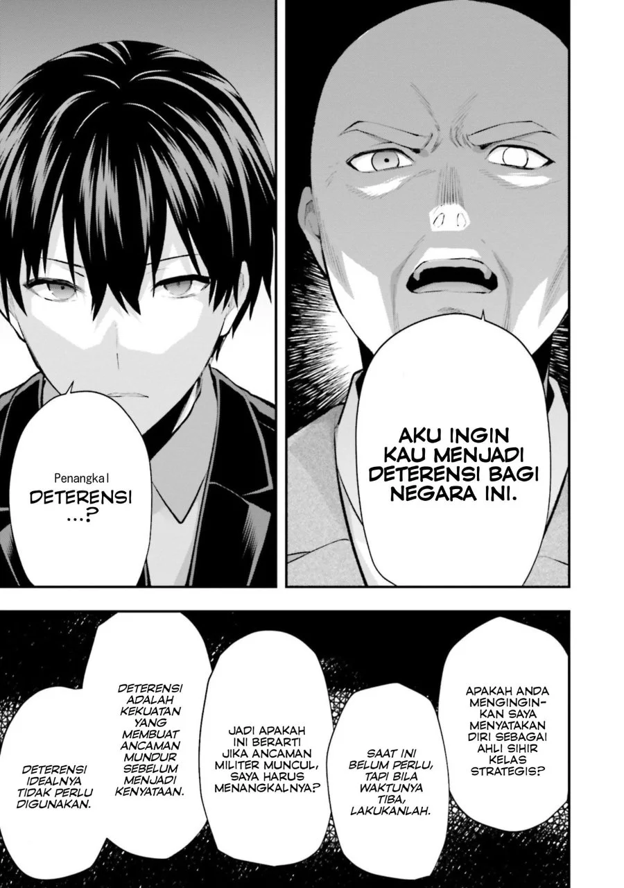Mahouka Koukou no Rettousei Escape-hen Chapter 4 - Halaman 20