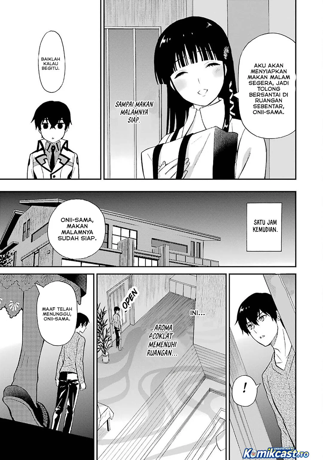Mahouka Koukou no Rettousei – Raihousha-hen Chapter 21 Gambar 16