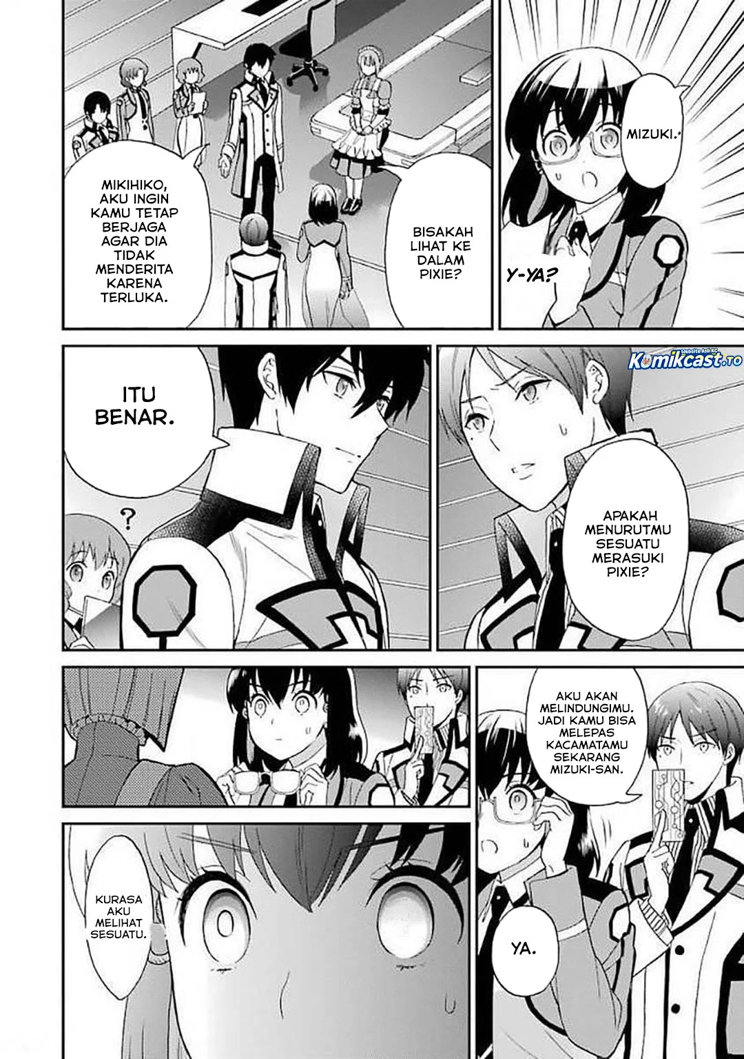 Mahouka Koukou no Rettousei – Raihousha-hen Chapter 22 Gambar 17