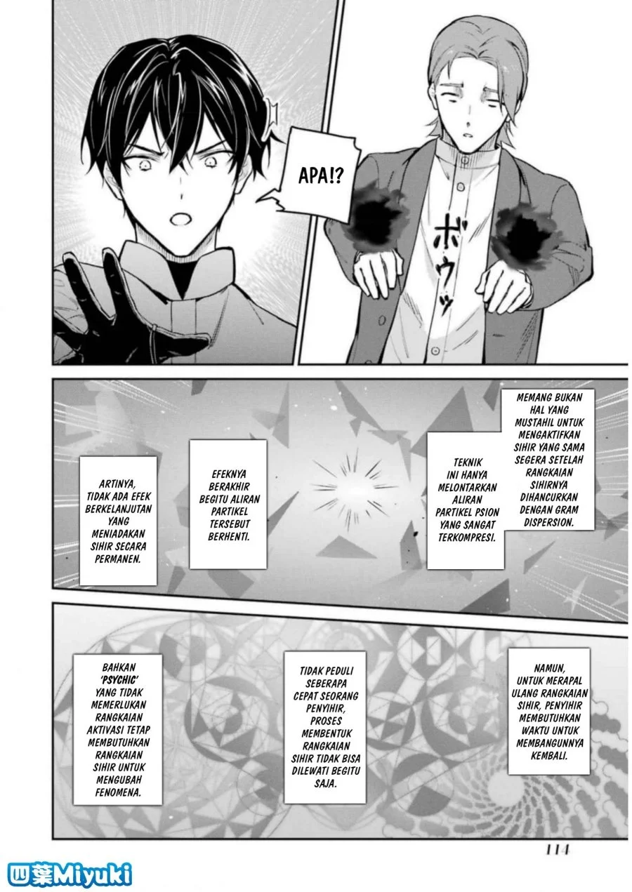 Mahouka Koukou no Rettousei Shizoku Kaigi-hen Chapter 38 - Halaman 16
