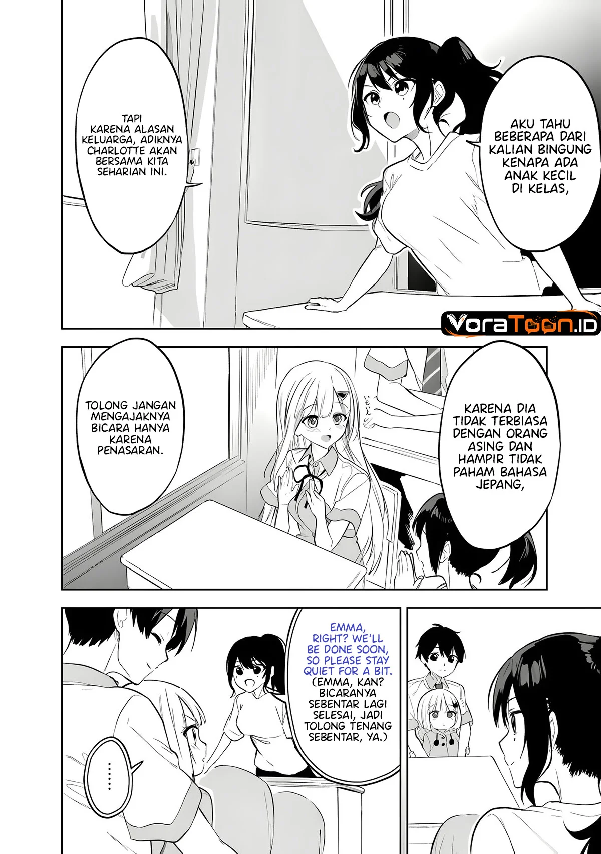 Maigo ni Natteita Youjo o Tasuketara, Otonari ni Sumu Bishoujo Ryuugakusei ga Ie ni Asobi ni Kuru You ni Natta Ken ni Tsuite Chapter 34 Gambar 17