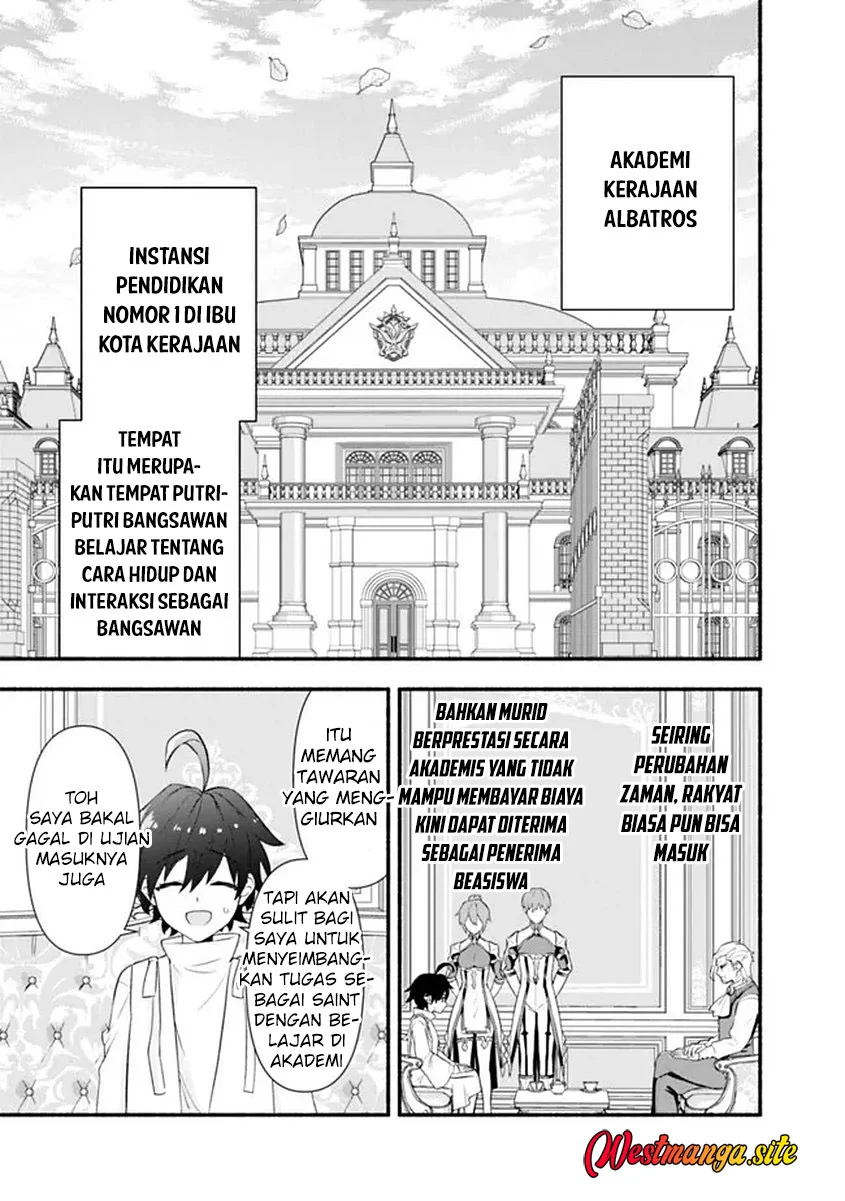 Maryokuryou Rekidai Saikyou na Tensei Seijo-sama no Gakuen Seikatsu wa Haran ni Michiafureteiru you desu Chapter 1 Gambar 36