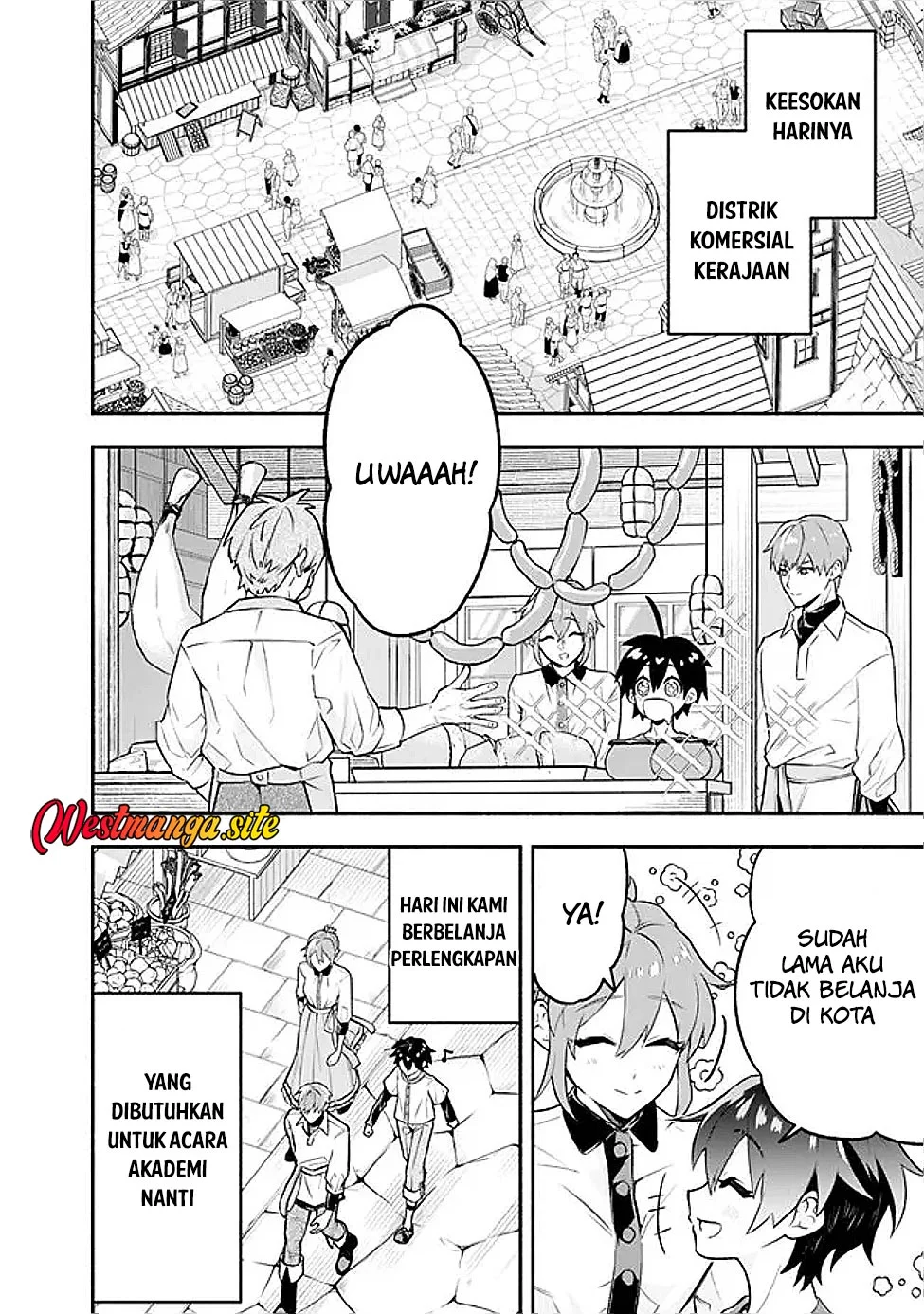 Maryokuryou Rekidai Saikyou na Tensei Seijo-sama no Gakuen Seikatsu wa Haran ni Michiafureteiru you desu Chapter 5 Gambar 25