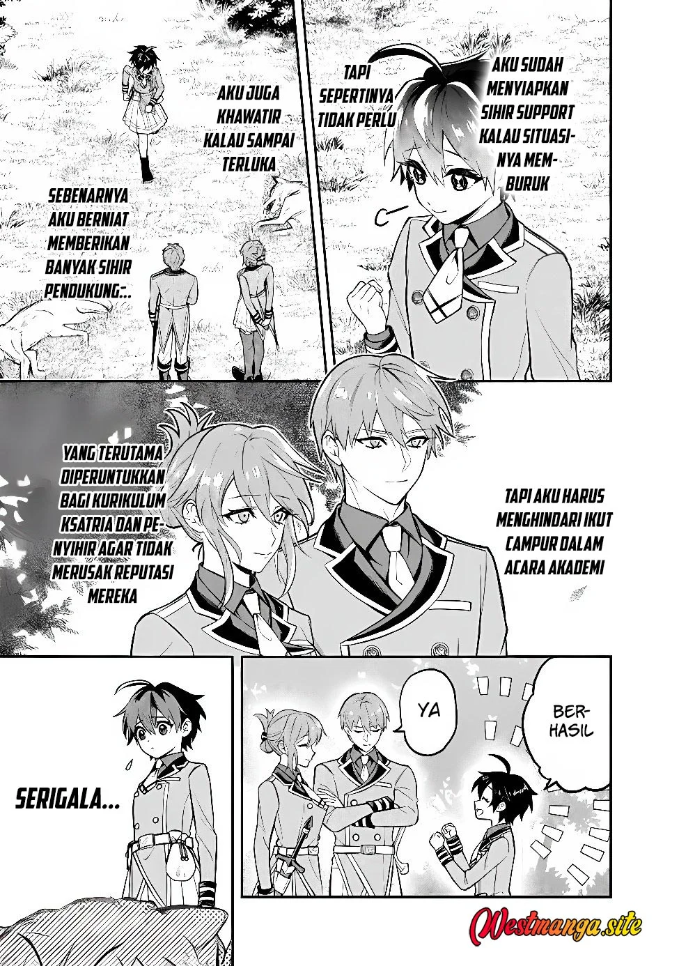 Maryokuryou Rekidai Saikyou na Tensei Seijo-sama no Gakuen Seikatsu wa Haran ni Michiafureteiru you desu Chapter 7 Gambar 22