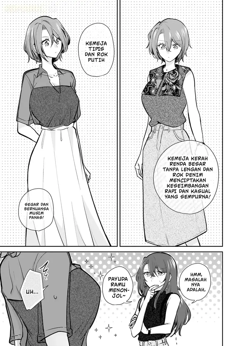 Misato-san wa Amasugi Joushi ni Chotto Kibishii Chapter 15 Gambar 14