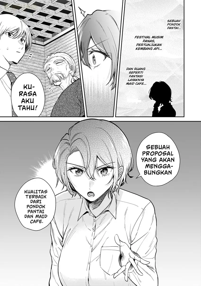 Misato-san wa Amasugi Joushi ni Chotto Kibishii Chapter 5 Gambar 13