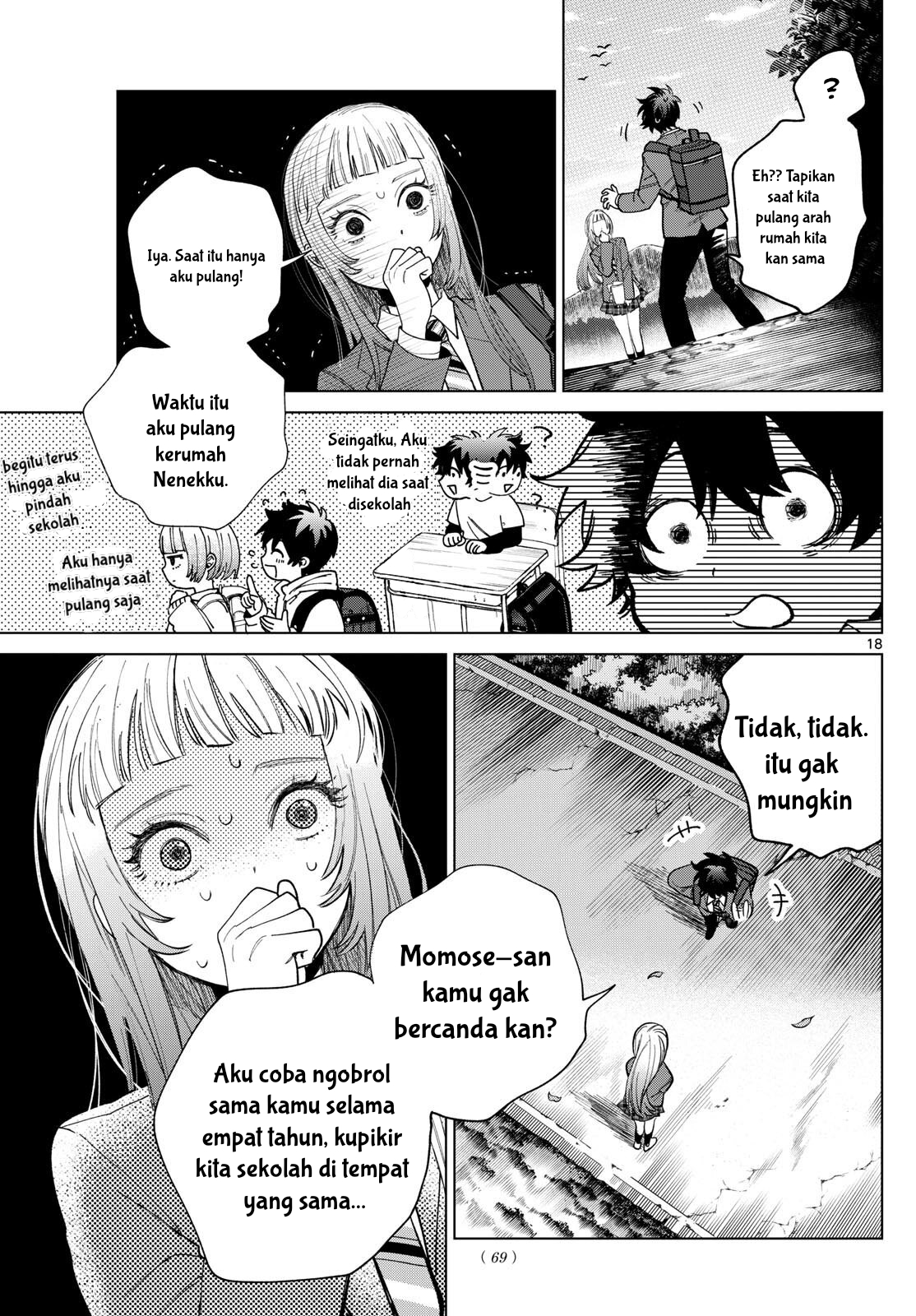 Momose Akira no Hatsukoi Hatan-chuu. Chapter 3 - Halaman 19