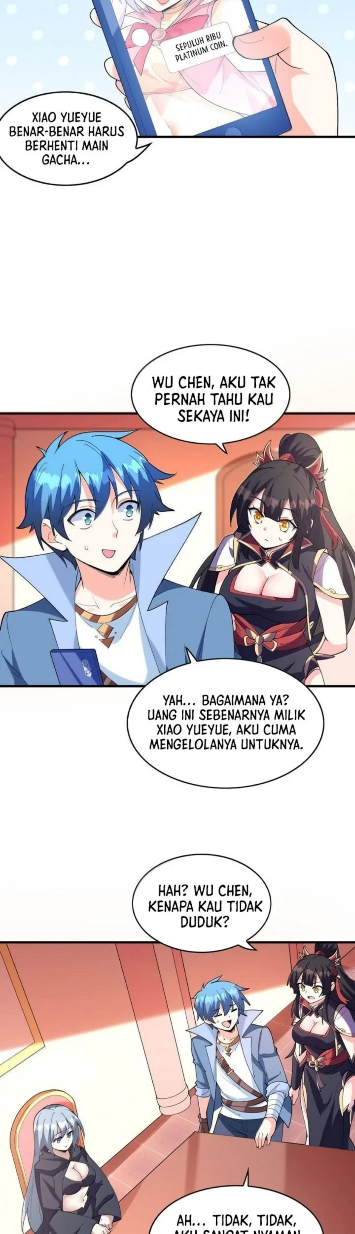 My Harem Is Entirely Female Demon Villains Chapter 154 Gambar 26