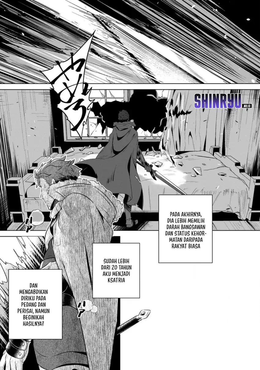 Netorare Tsuihousareta Saikyou Kishi Danchou No Ossan, Katainaka De Eiyuu Ni Matsuriagerareru Chapter 1 Gambar 25