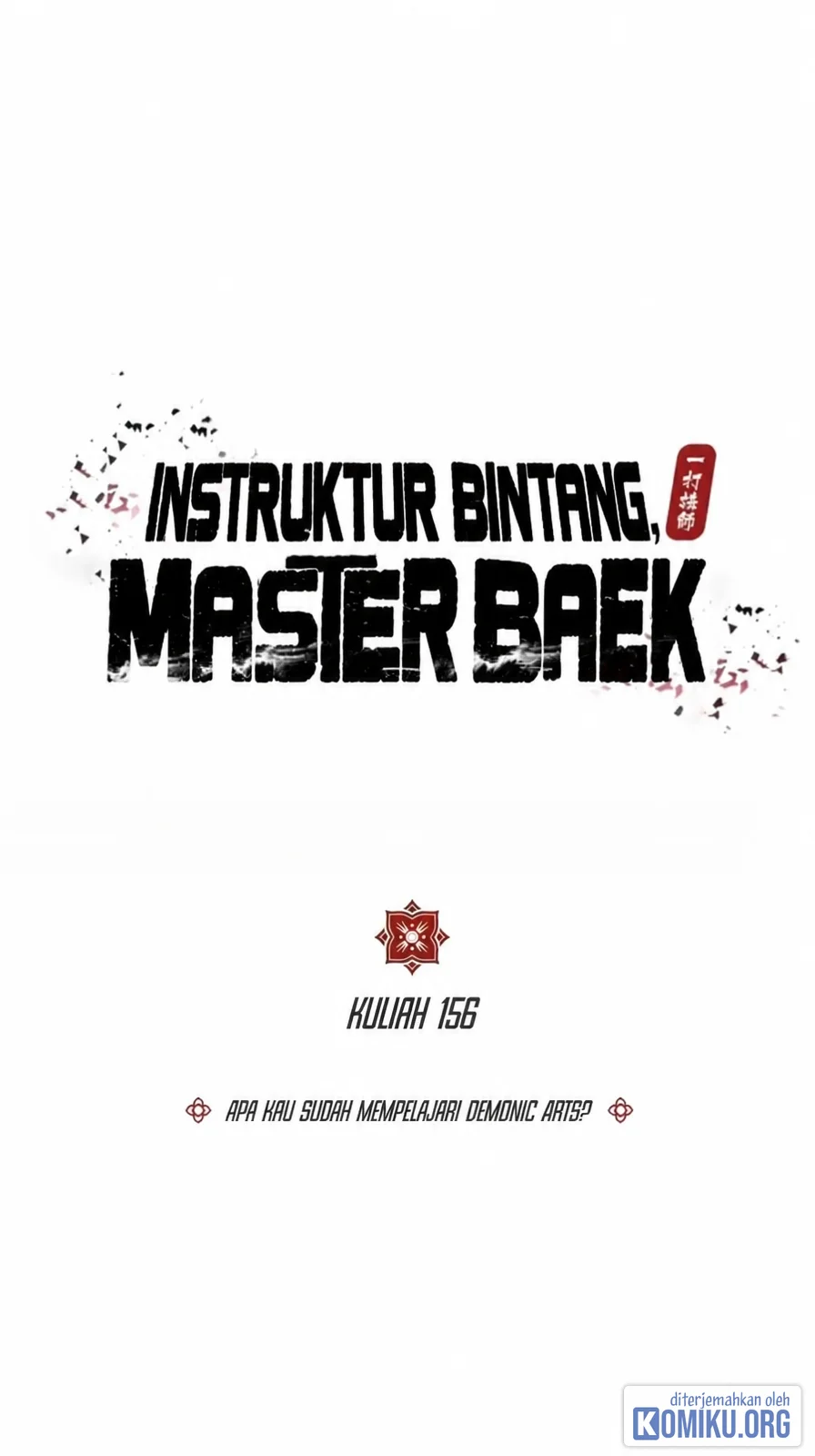 Number One Star Instructor Master Baek Chapter 156 Gambar 59