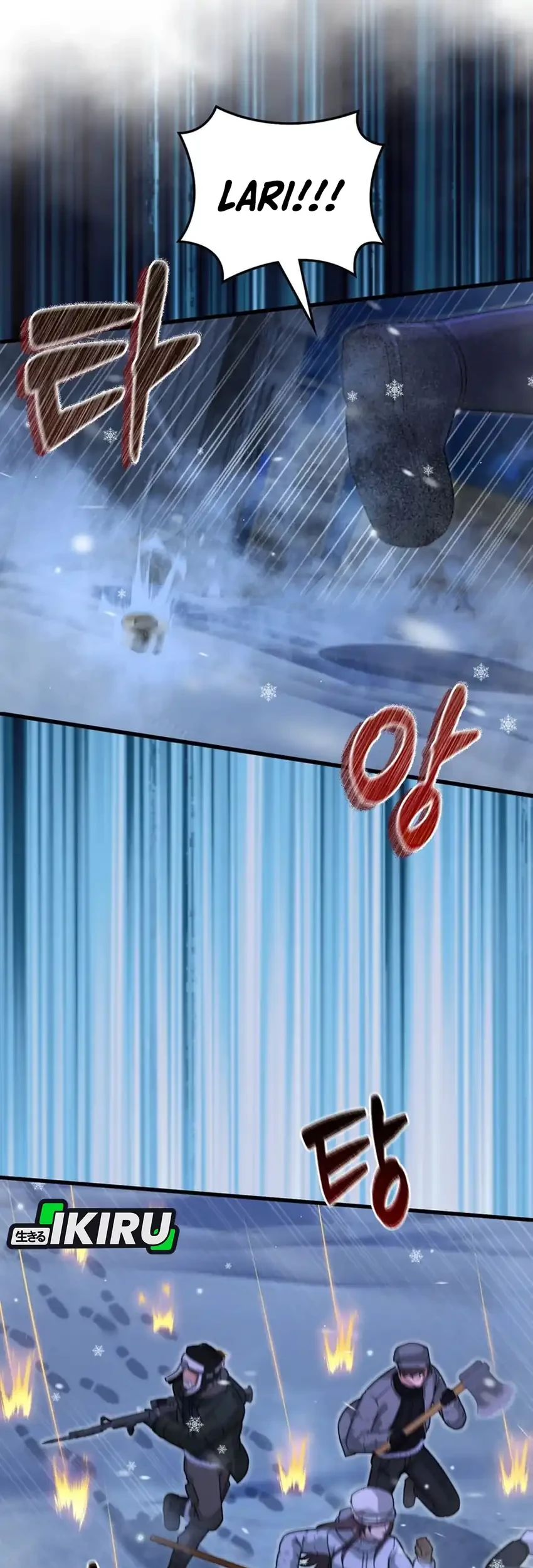 Office Worker in the Ice Age Apocalypse Chapter 48 Gambar 49