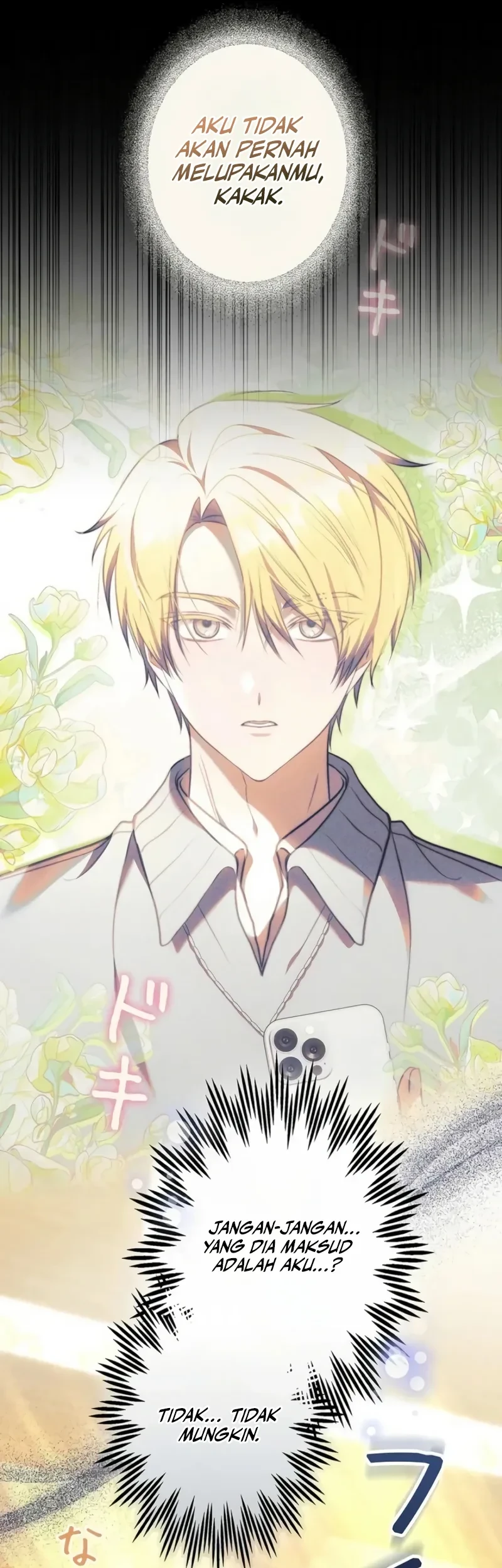 One Day, the Male Lead Fell Into Our House Chapter 7 Gambar 41