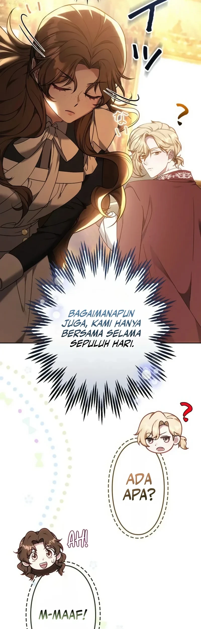 One Day, the Male Lead Fell Into Our House Chapter 7 Gambar 42