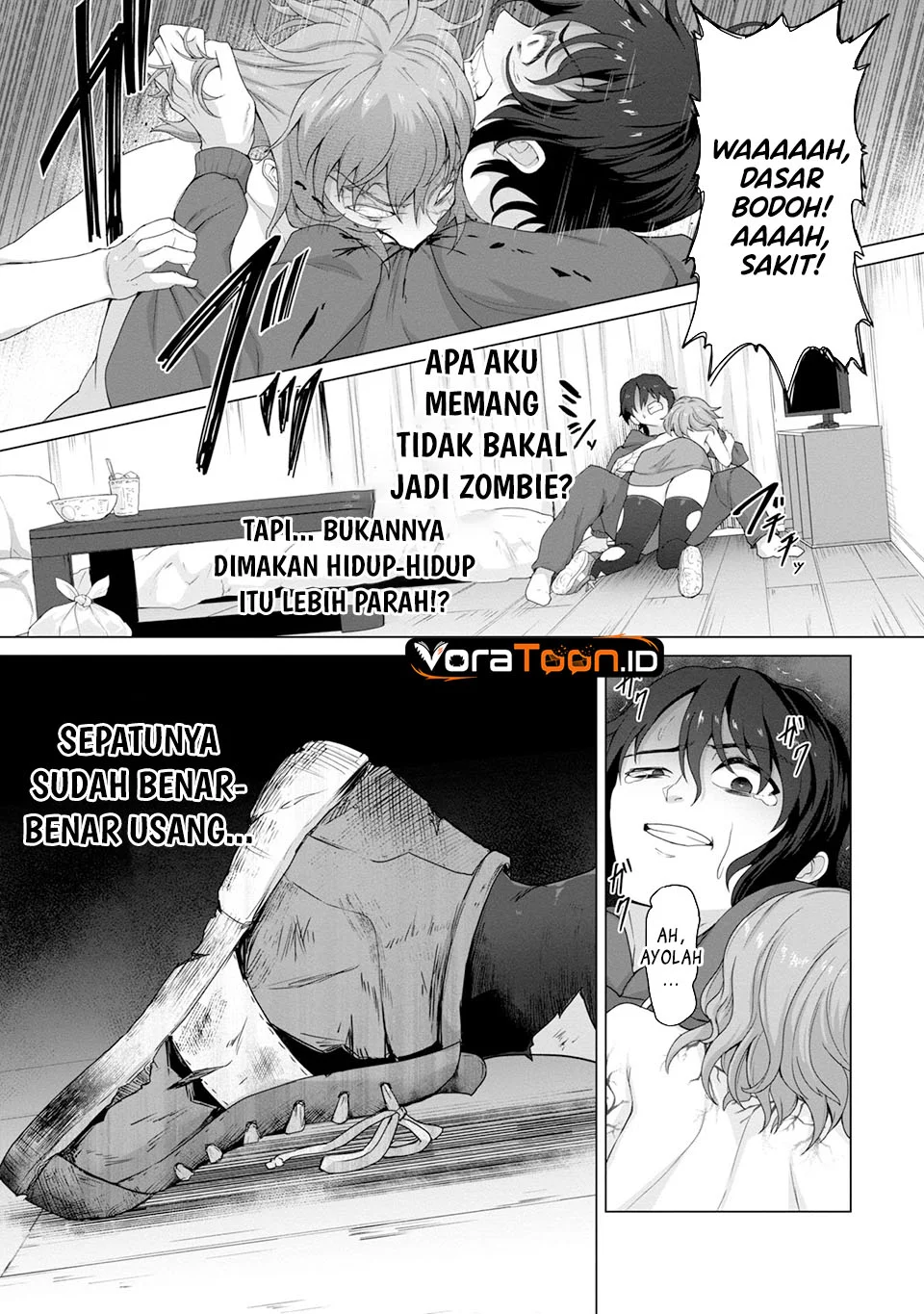 Ore no Vaccine dake ga Zombie shita Sekai wo Sukueru Chapter 1 Gambar 31