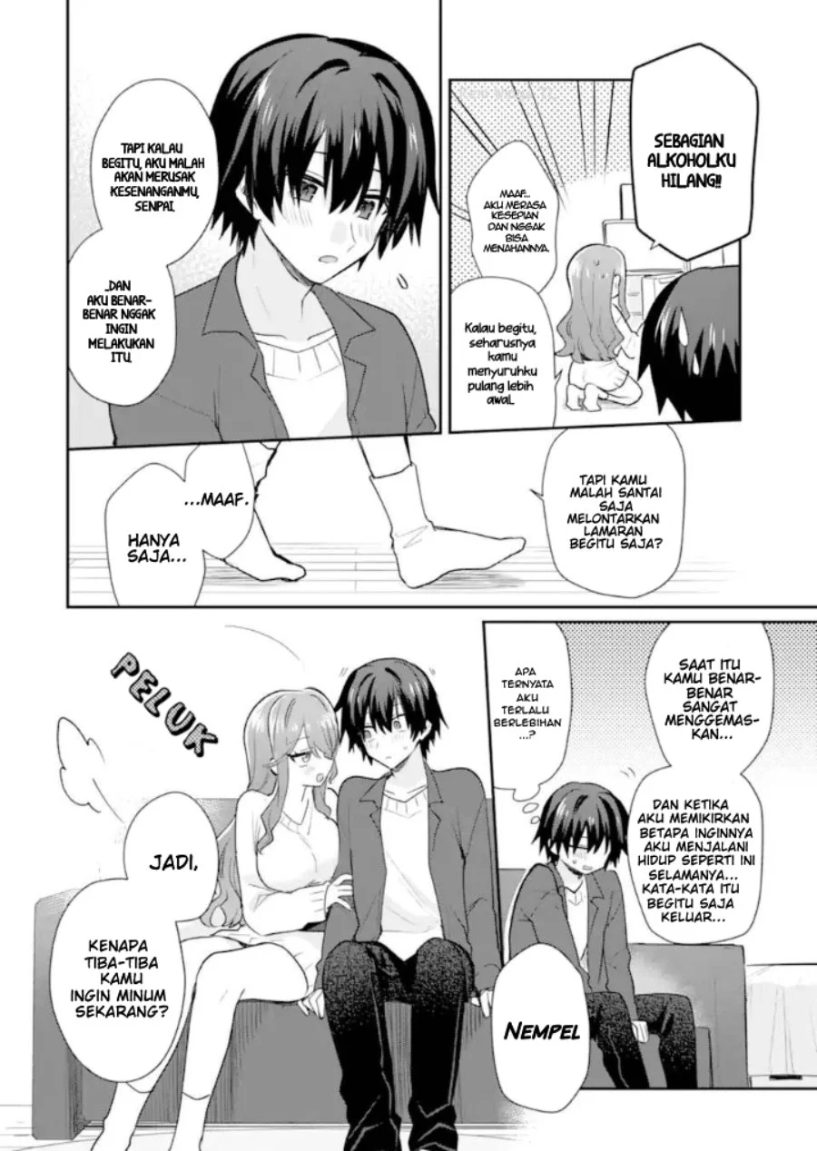 Osake to Senpai Kanojo to no Amaama Doukyo Lovecome wa Nijuusai ni Natte kara Chapter 7 Gambar 14