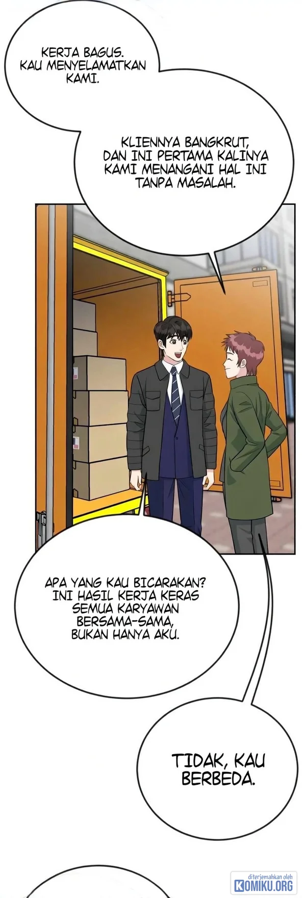 Reincarnated as a New Employee Chapter 49 Gambar 54