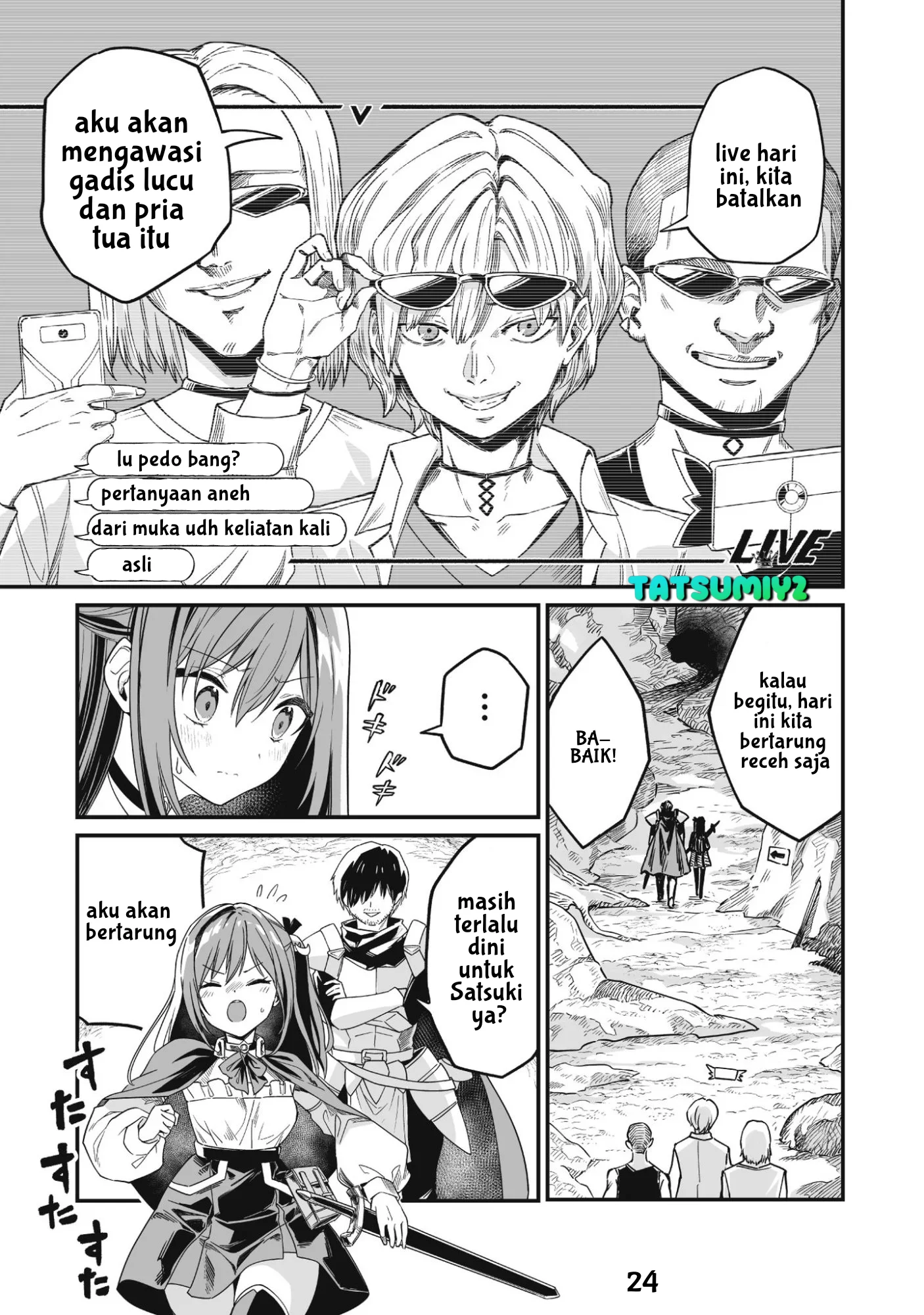 Saenai Ossan, Jitsu wa Saikyou Chapter 1 Gambar 28
