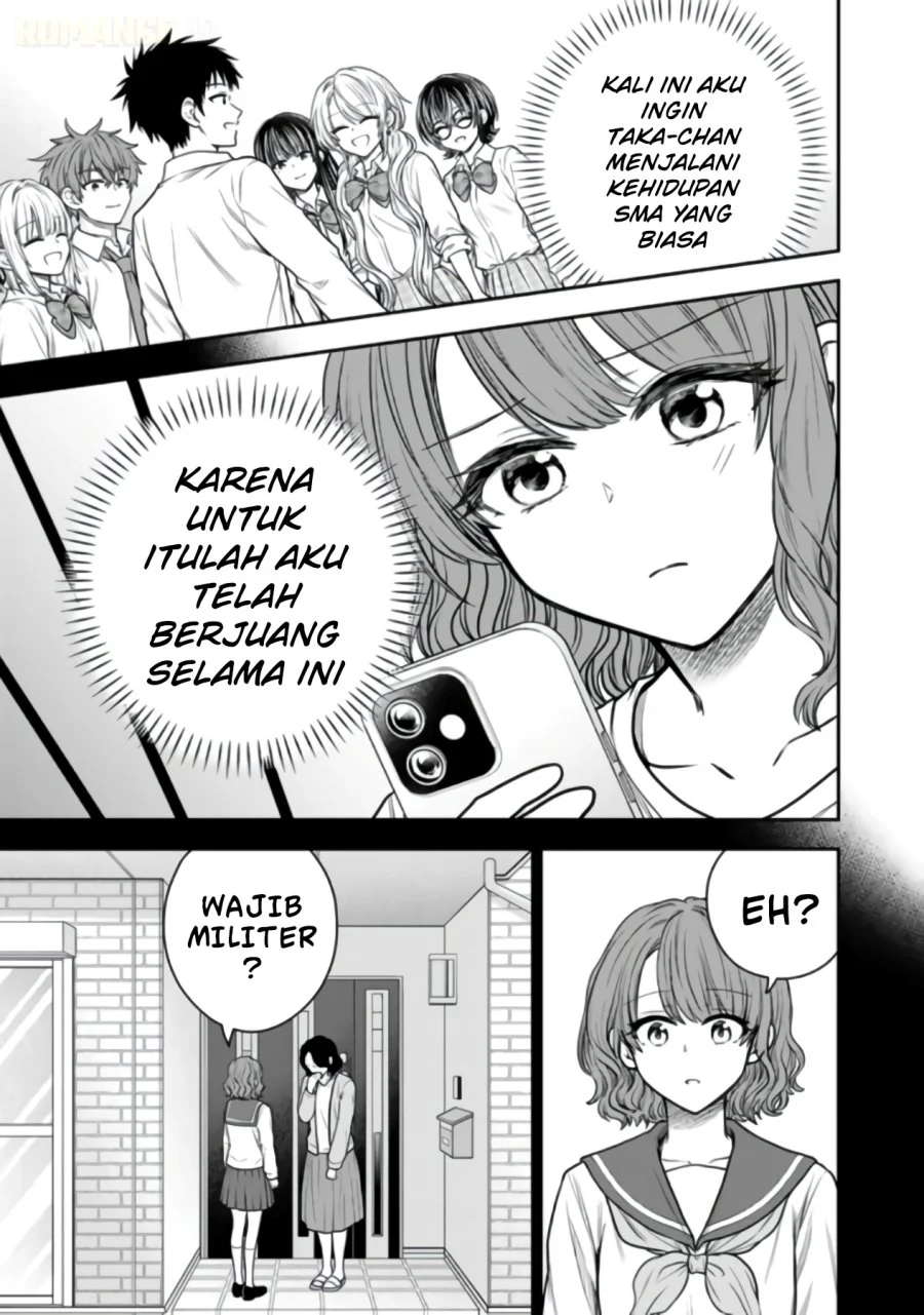 Senchi Kara Kaette kita Takashi-kun. Futsuu ni Koukou Seikatsu wo Okuritai Chapter 17 Gambar 24