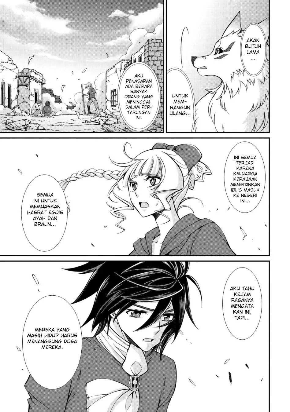 Shikkoku tsukai no saikyo yusha nakama zen’in ni uragira retanode saikyo no mamono Chapter 96 Gambar 21