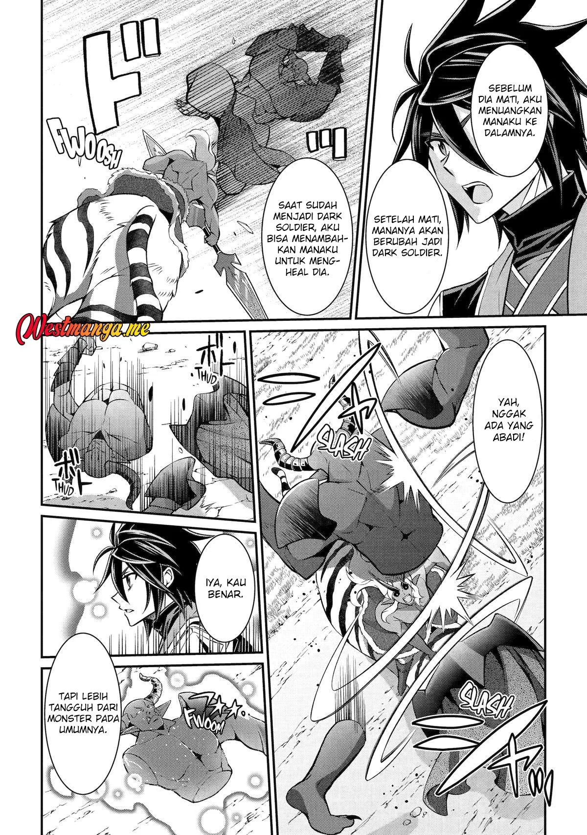 Shikkoku tsukai no saikyo yusha nakama zen’in ni uragira retanode saikyo no mamono Chapter 98 Gambar 20