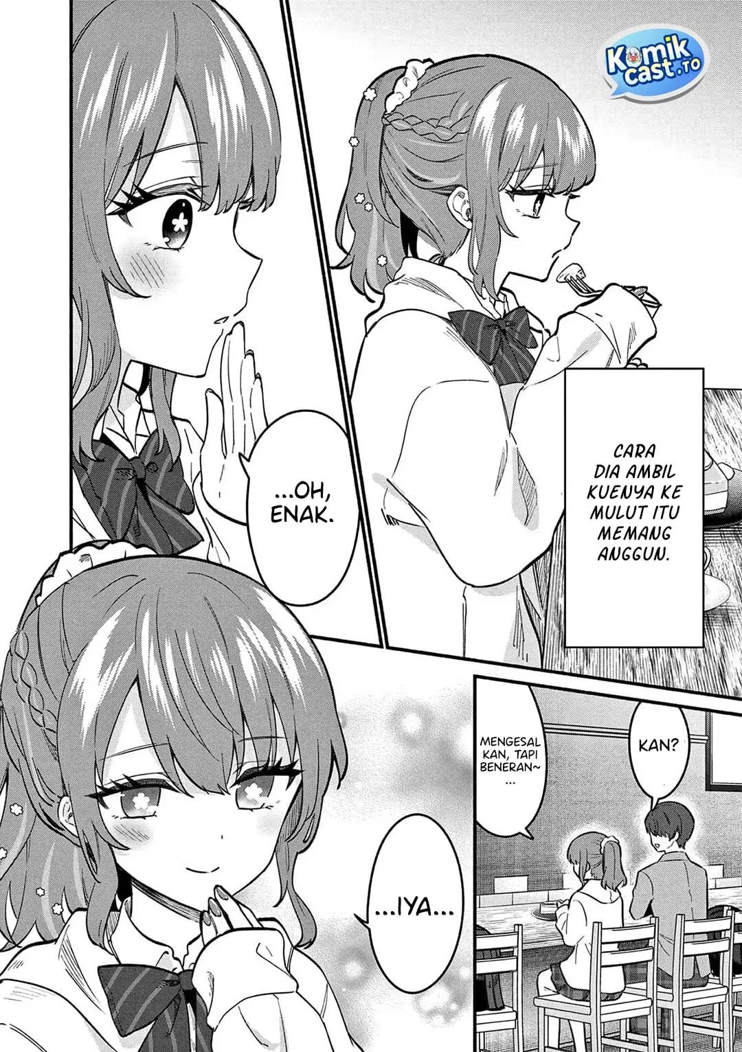 Shiotaiou no Sato-san ga Ore ni dake Amai Chapter 84 Gambar 15