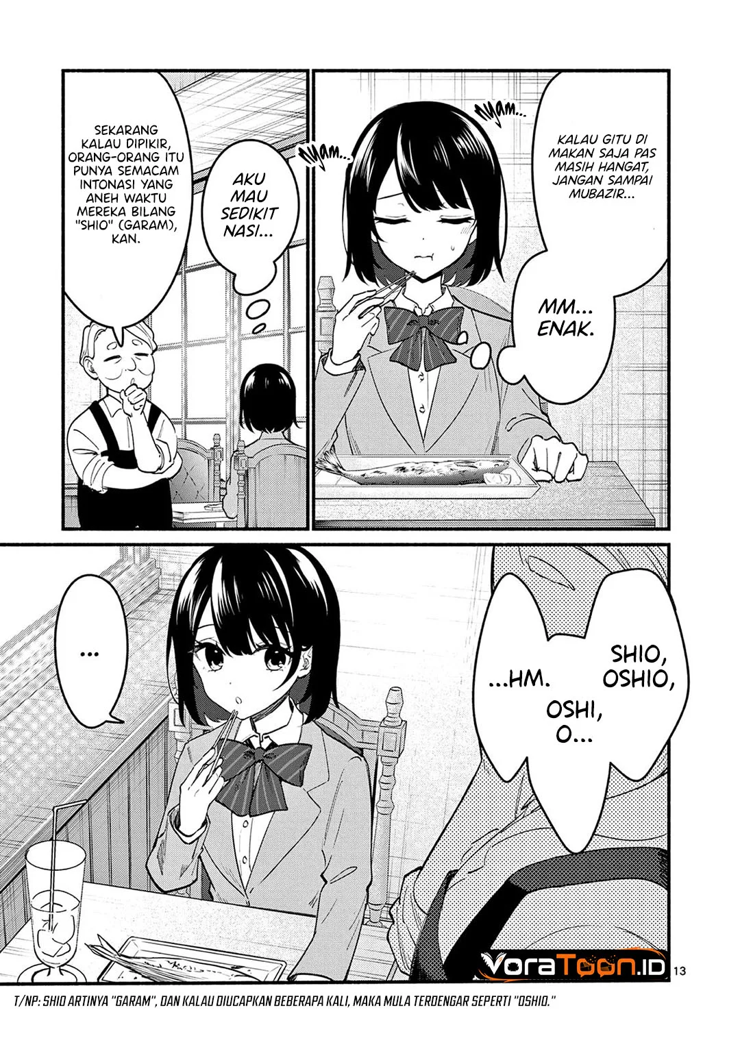 Shiotaiou no Sato-san ga Ore ni dake Amai Chapter 89 Gambar 14