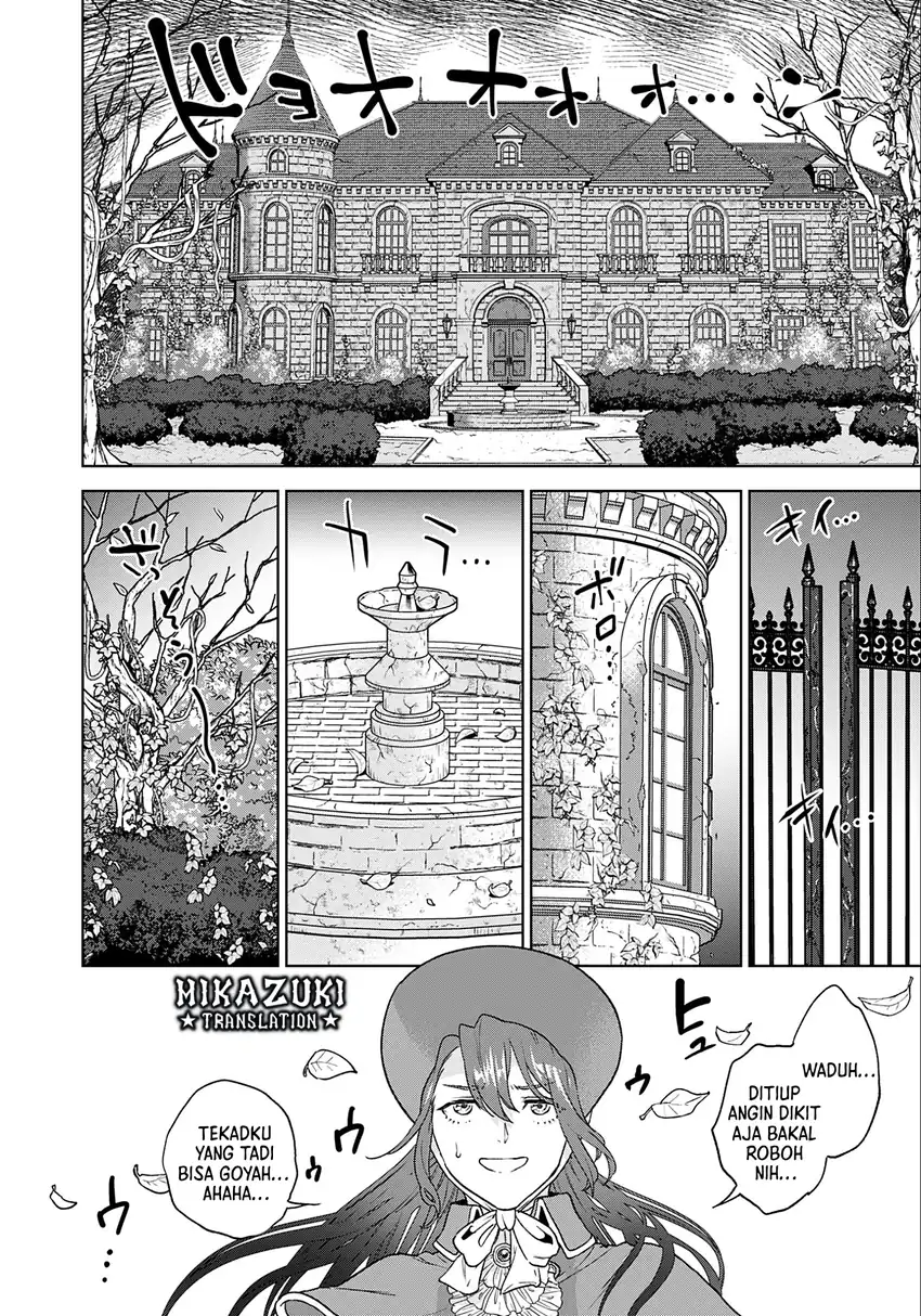 Shounin Reijou Agnes Henkyou ni Tsuihou Sareta Akuyaku Reijou wa Shousai o Hakki Shi Nariagaru Chapter 1 Gambar 25