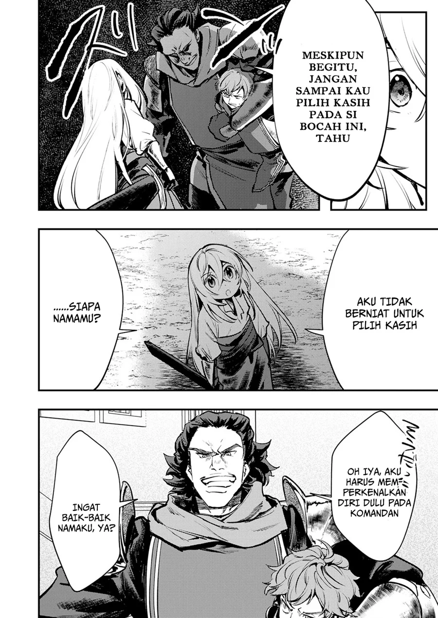 Shura Youjo no Eiyuutan ~Hanpa-sha to Iwa Reta Youhei, Youjo ni Tensei Shite Nariagaru~ Chapter 12 - Halaman 22