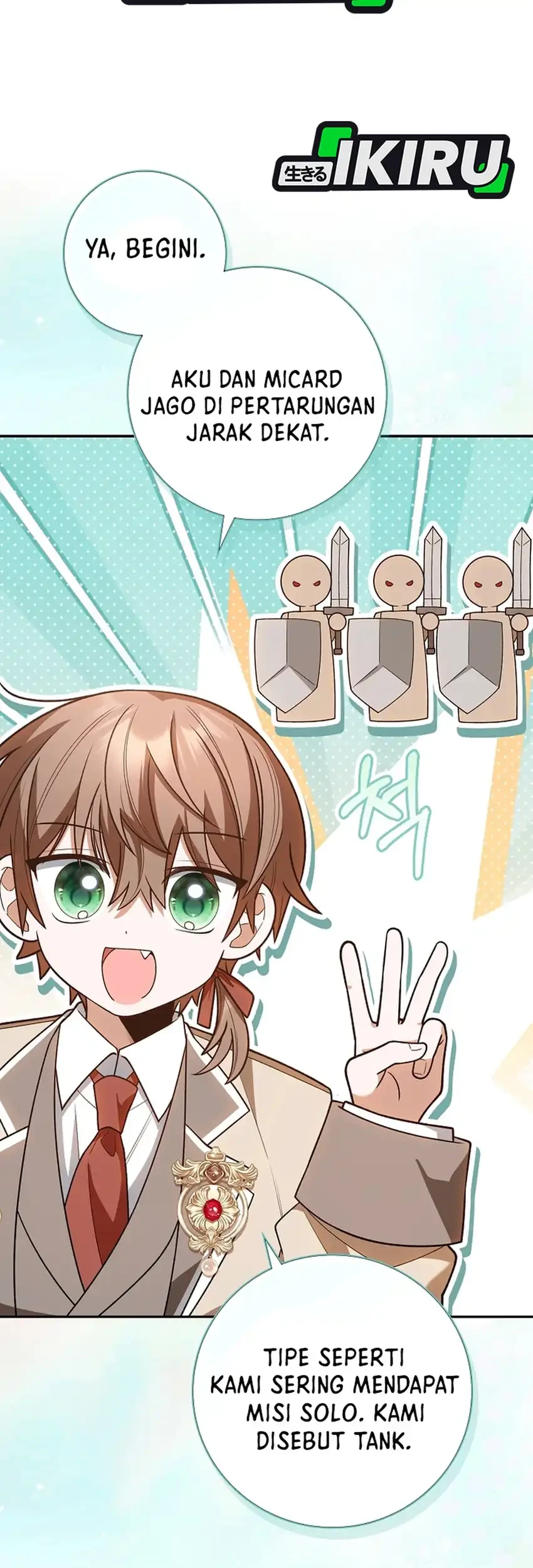 Si Bungsu di Variety Show Pengasuhan Itu Sangat Menggemaskan Chapter 21 Gambar 43