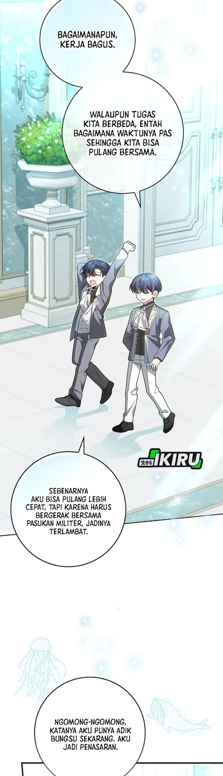 Si Bungsu di Variety Show Pengasuhan Itu Sangat Menggemaskan Chapter 28 Gambar 41