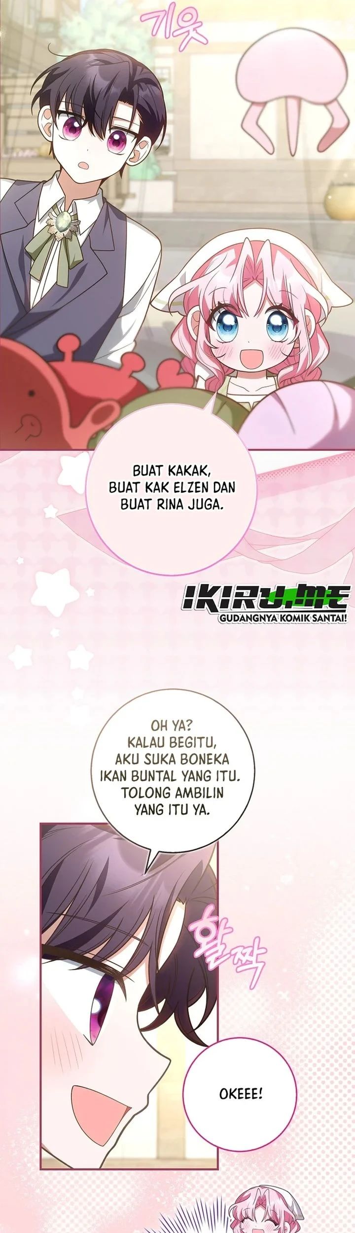 Si Bungsu di Variety Show Pengasuhan Itu Sangat Menggemaskan Chapter 32 Gambar 39