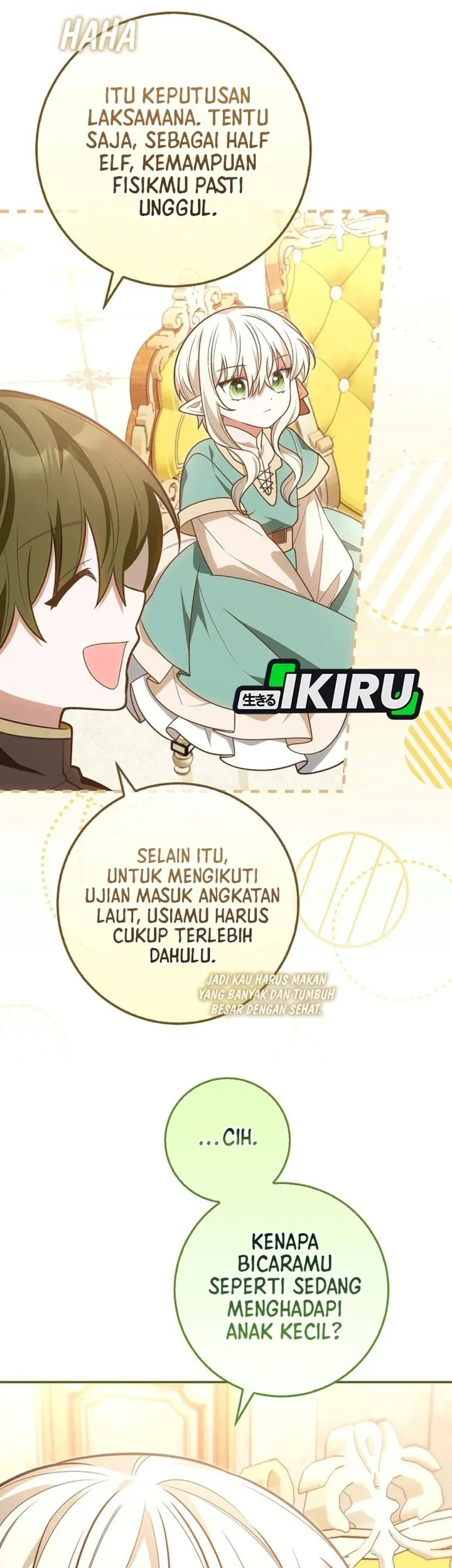 Si Bungsu di Variety Show Pengasuhan Itu Sangat Menggemaskan Chapter 38 Gambar 43