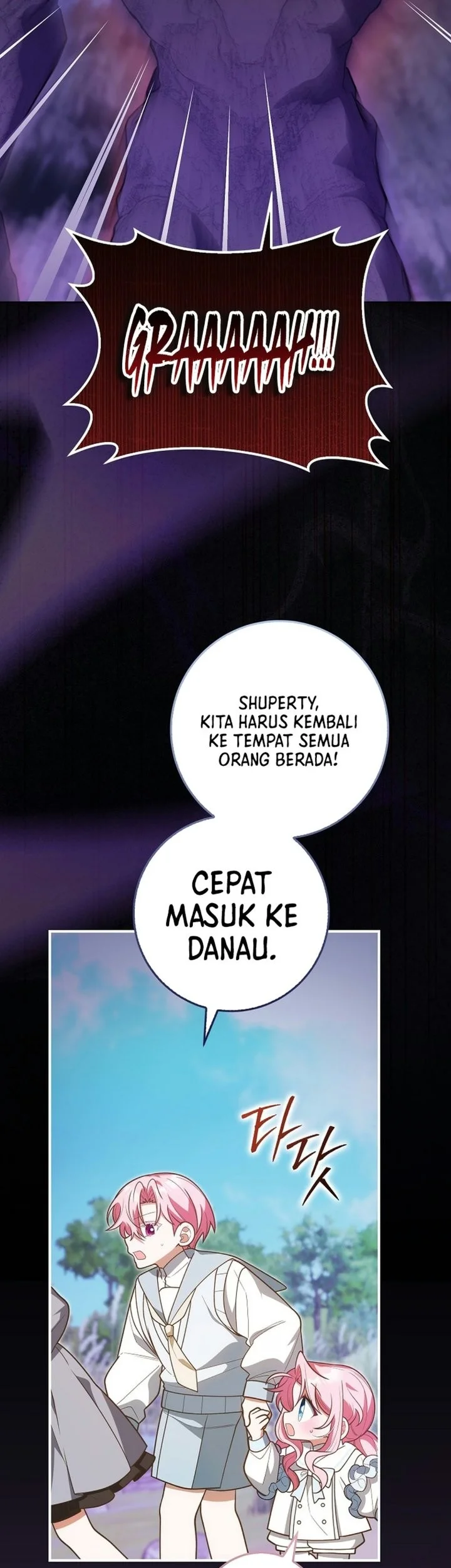 Si Bungsu di Variety Show Pengasuhan Itu Sangat Menggemaskan Chapter 42 Gambar 46