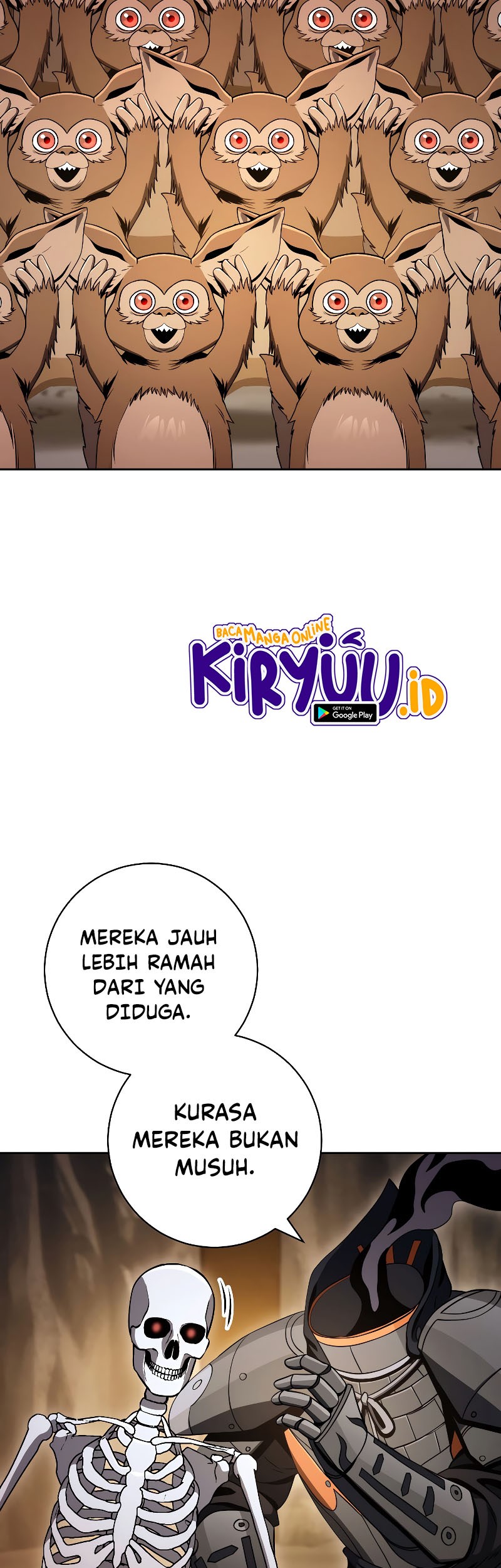 Skeleton Soldier Couldn’t Protect the Dungeon Chapter 208 halaman 49