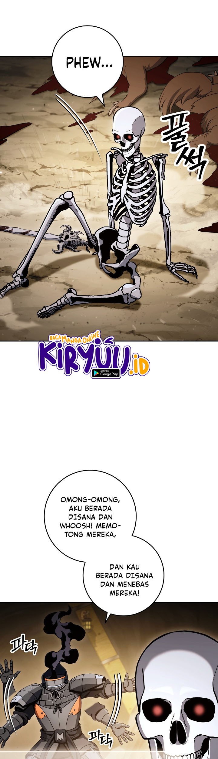 Skeleton Soldier Couldn’t Protect the Dungeon Chapter 210 halaman 40