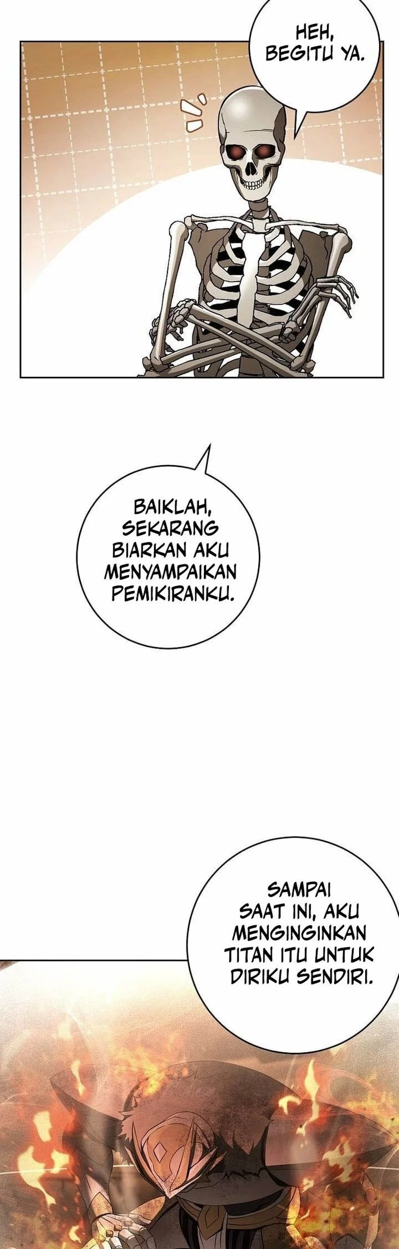 Skeleton Soldier Couldn’t Protect the Dungeon Chapter 347 Gambar 48
