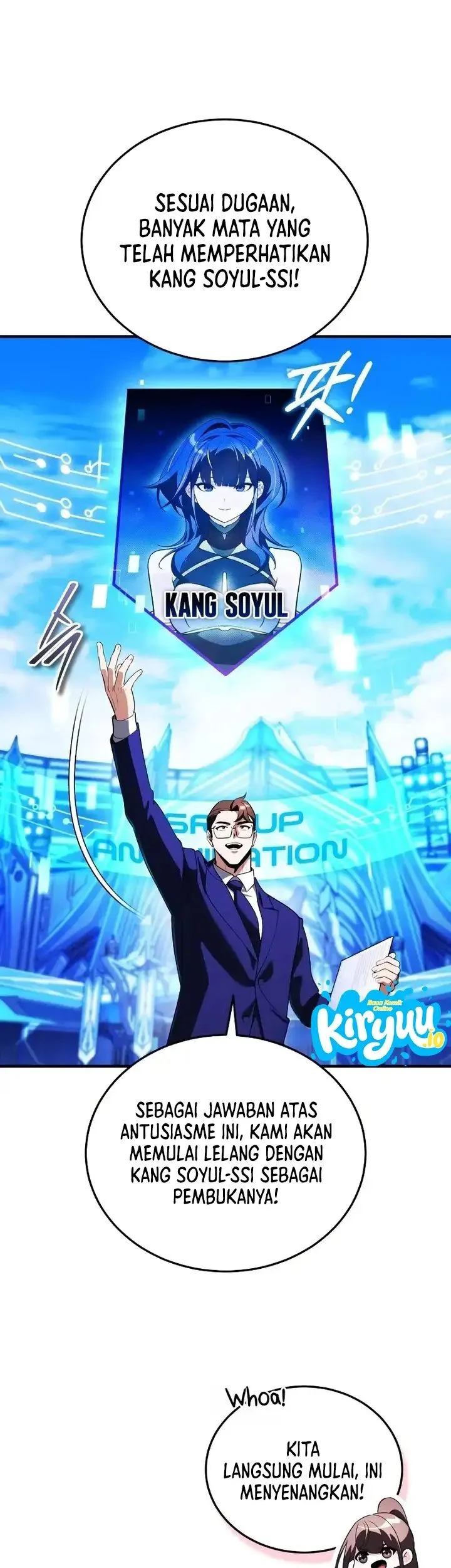 Superhuman Game Broadcast Chapter 32 Gambar 37