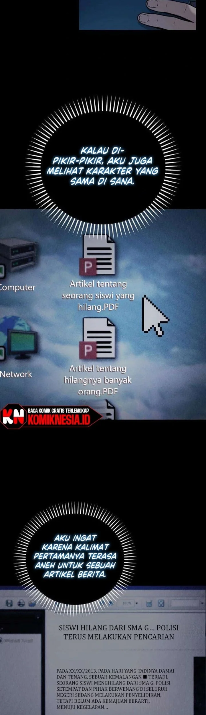 Surviving an RPG Maker Horror Game Chapter 13 Gambar 31