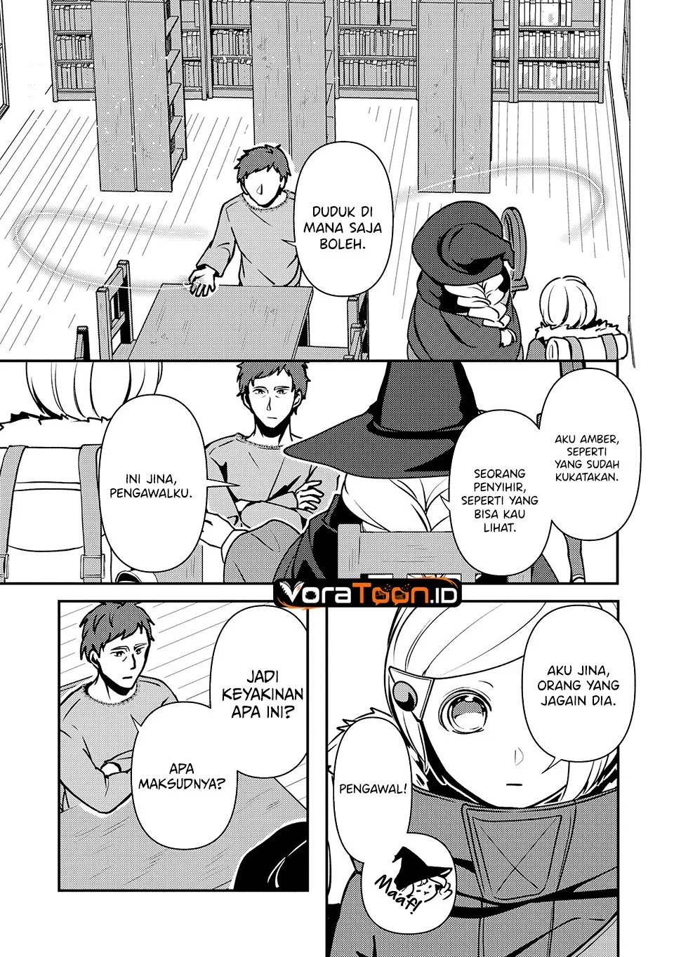 Tegami no Majo no Okuri Tabi Chapter 2 Gambar 24