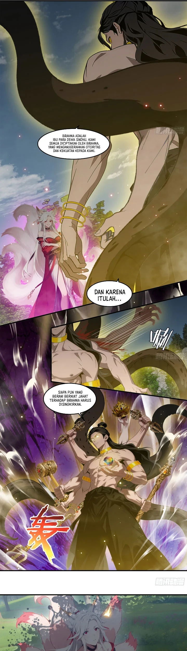 The Evil God Descends, I Own Great Hell Chapter 109 Gambar 14