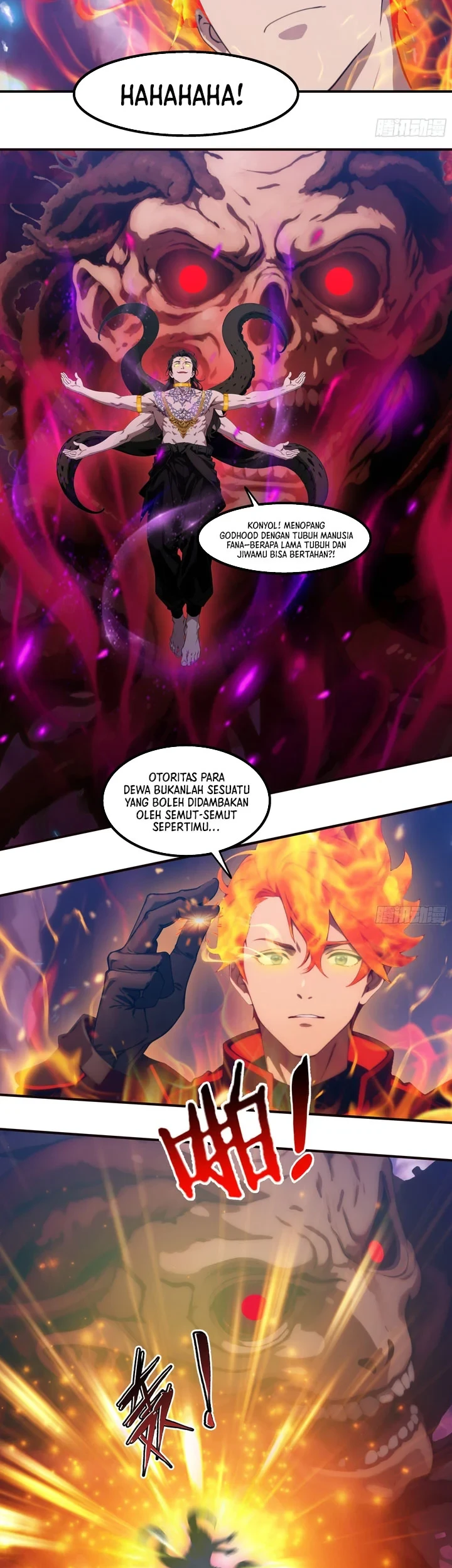The Evil God Descends, I Own Great Hell Chapter 118 Gambar 16