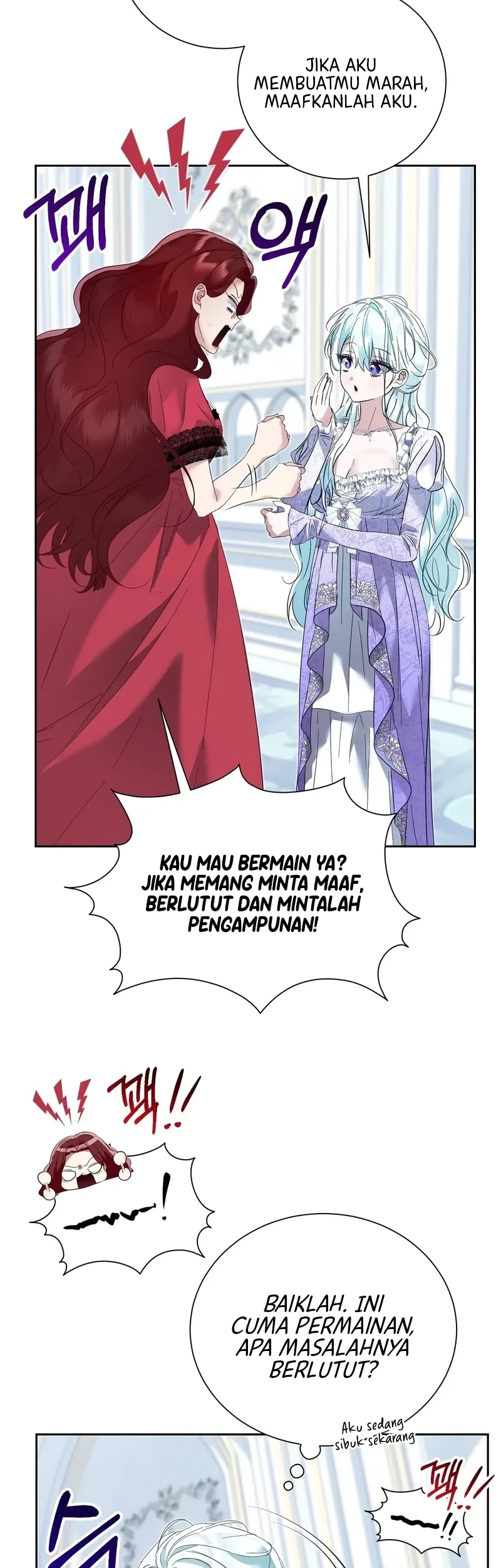 The Fake Saintess of a Reverse Harem Game Chapter 3 Gambar 35