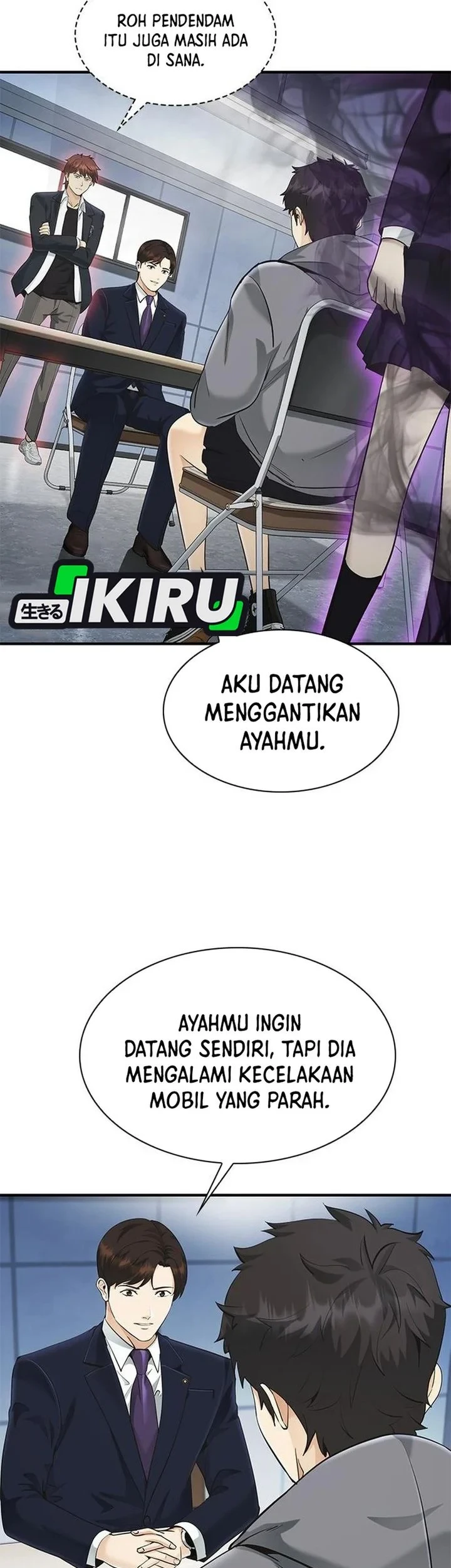The Lawyer Who Sees Spirits Chapter 18 Gambar 55