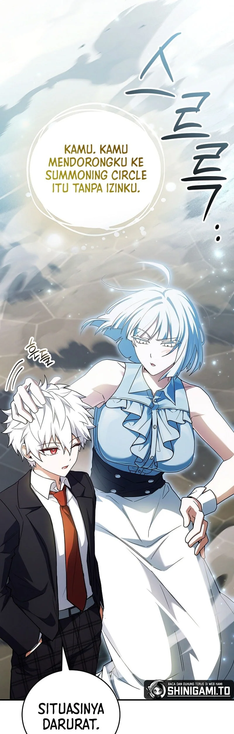 The Legendary Hero Is An Academy Honors Student Chapter 95 Gambar 55