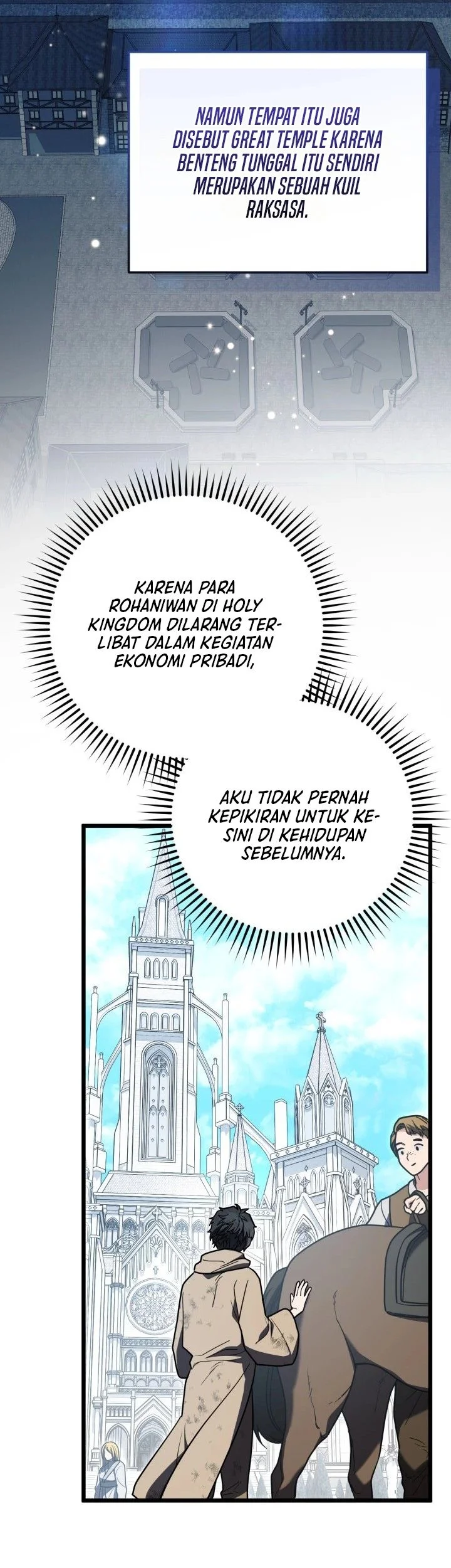 The Regressor and the Blind Saintess Chapter 4 Gambar 55