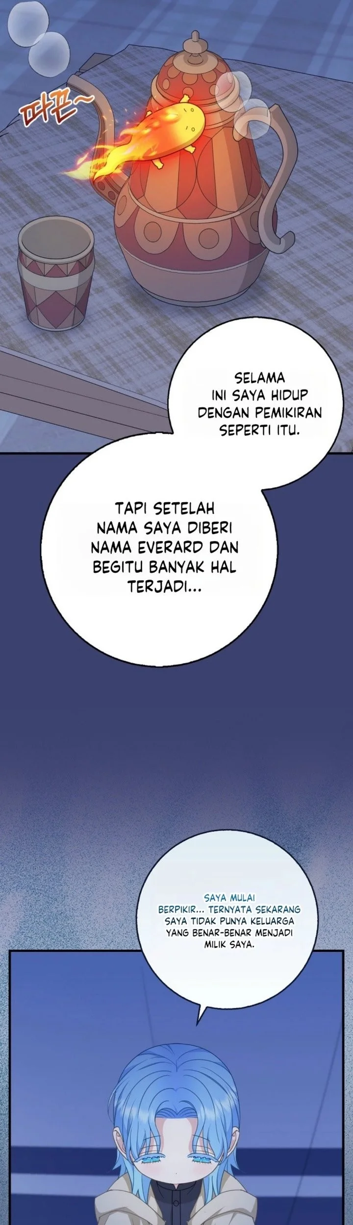 The Snow Leopard Baby of the Black Leopard Family Chapter 80 Gambar 44