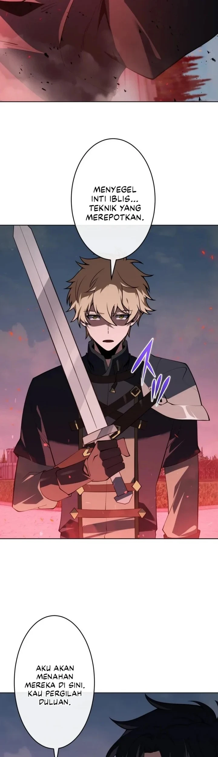 The Transcendent Holy Swordsman Regresses as the Youngest Son of a Magic Swordsman Family Chapter 11 Gambar 45