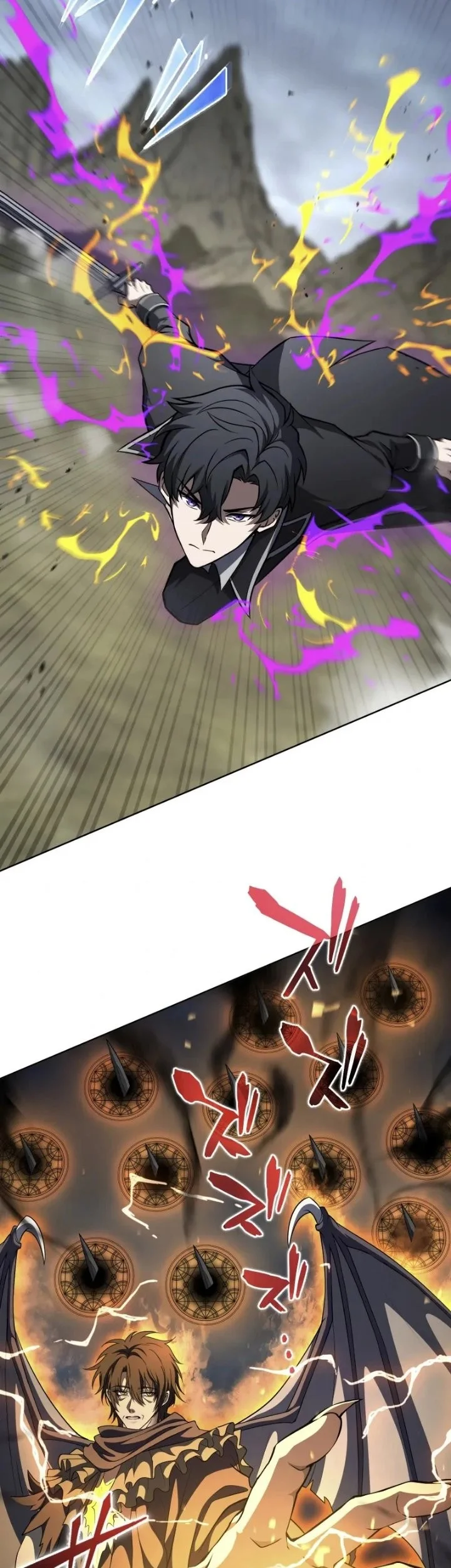 The Transcendent Holy Swordsman Regresses as the Youngest Son of a Magic Swordsman Family Chapter 22 Gambar 45