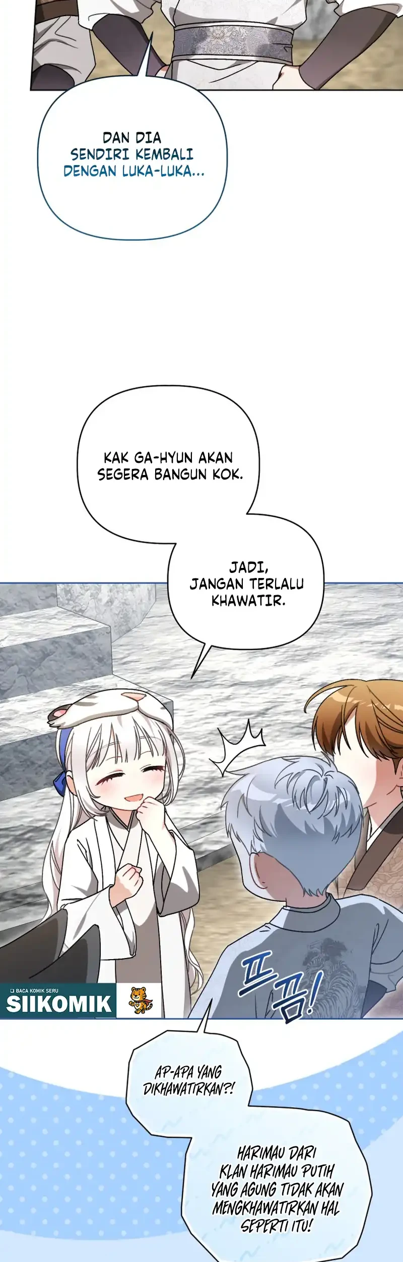 The White Tiger Clan’s Baby Cotton Ball Chapter 32 Gambar 39